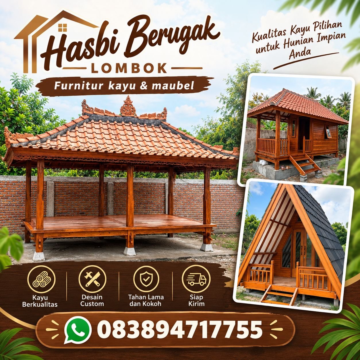 Background Gazebo Premium